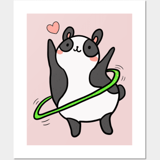 Hula panda Posters and Art